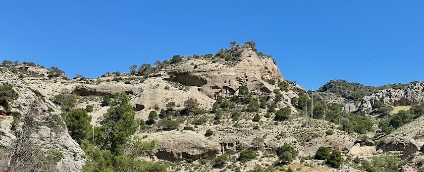 Barren landscape (seen near Malaga, Spain)