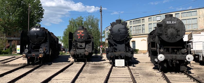 Steam-powered locomotives