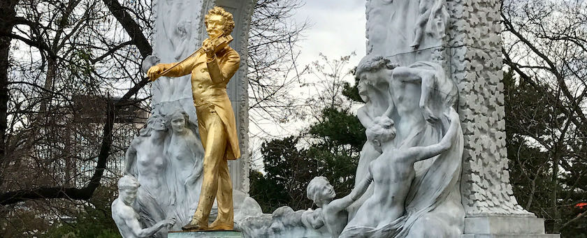 Johann Strauss statue (Stadtpark, Vienna)