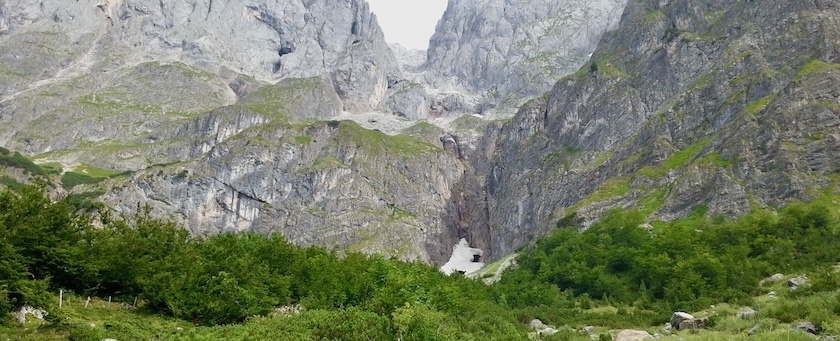 A rocky high-plateau